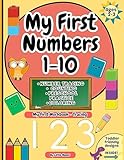 My First Numbers 1–10: A Toddler Tracing and Counting Workbook for Ages 2–3 (My First Learning Workbooks)