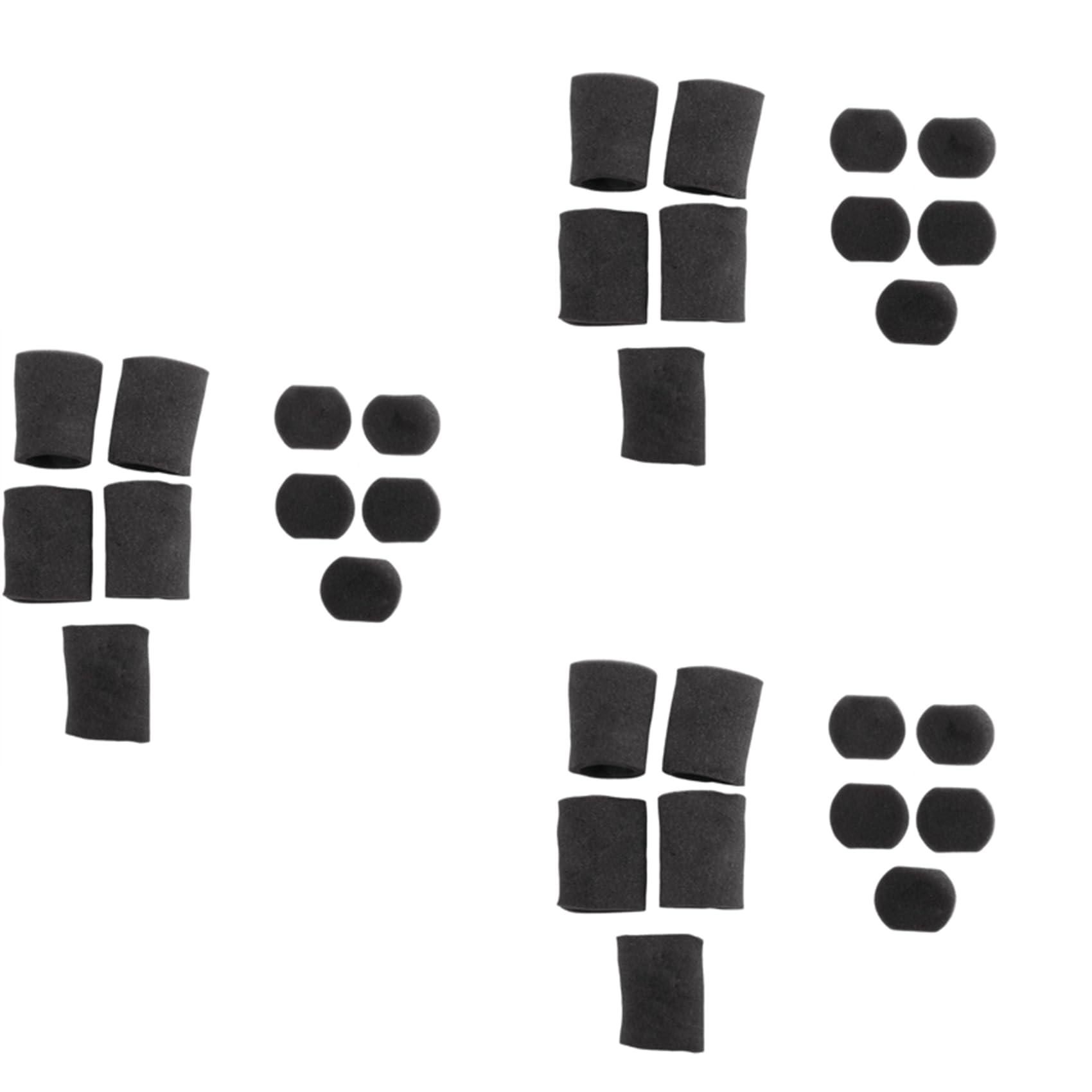 Hndhbfgrt 15X Accessories Sponge Filters Set for DX700 DX700S Vacuum Spare Parts Replacement Attachment Dust Remove