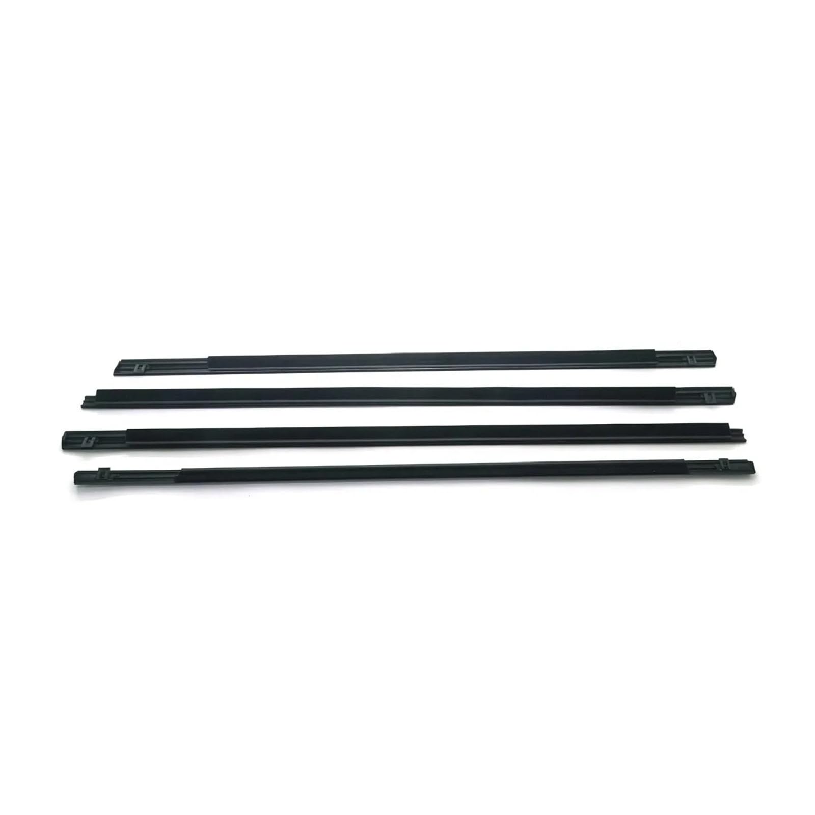 Sifusm One Color Rubber Seal 4Pcs For Nissan For X-Trail For Xtrail For T30 2001-2007 Sealing Strip Belt Moulding Trim Car Outer Windows Rubber Weatherstrip Strip