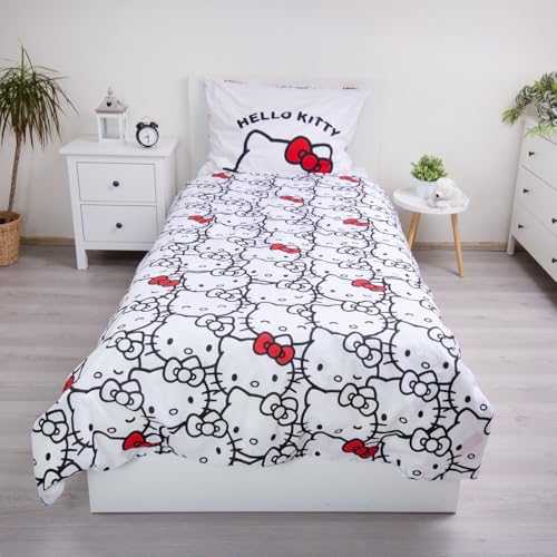 Funda nórdica Hello Kitty 100% algodón puro transpirable 4