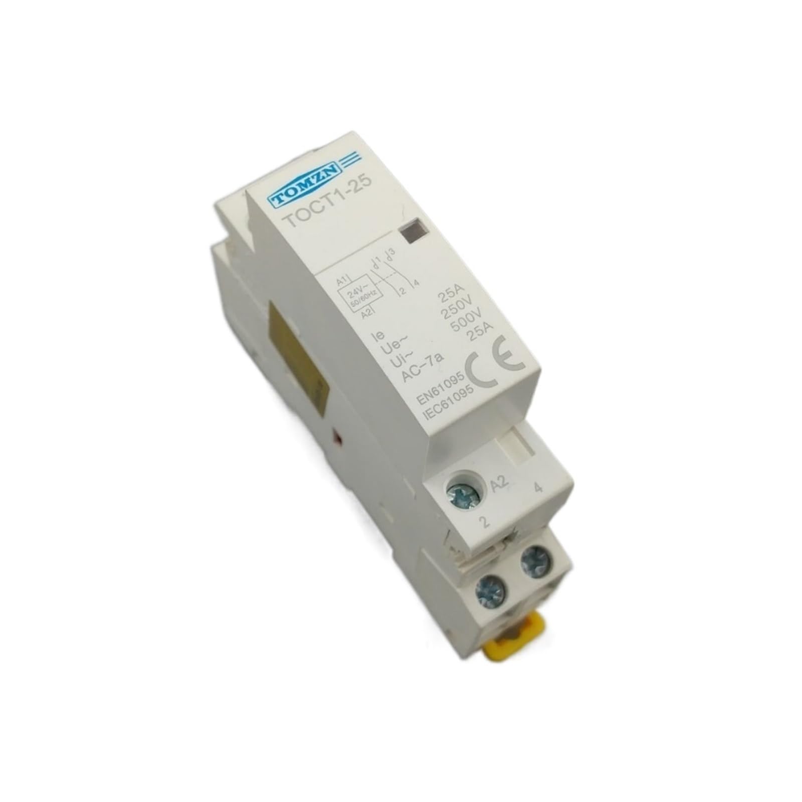 Contacteur domestique CT1 2P 25A 24V idéal pour domotique rail