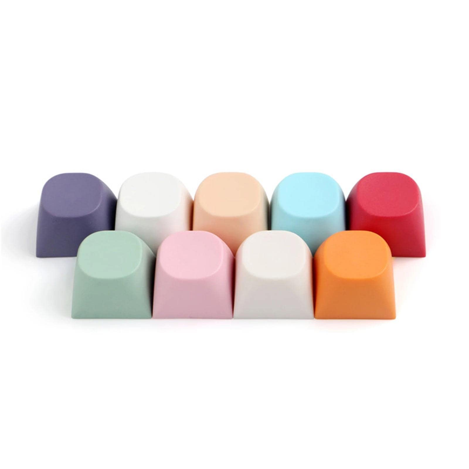 PBT Keycaps/MA Profile Ball Shape for All Cherrymx Mechanical Keyboard Black-image-39