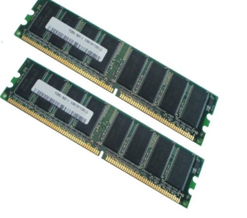 2GB Kit - 2x 1GB DDR1 RAM Speicher 400 MHz - PC3200 PC 3200 1024MB 2048MB PC400 184-pin DIMM
