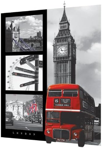Pyramid International London, Red Bus Lenticular Poster : Amazon.co.uk ...