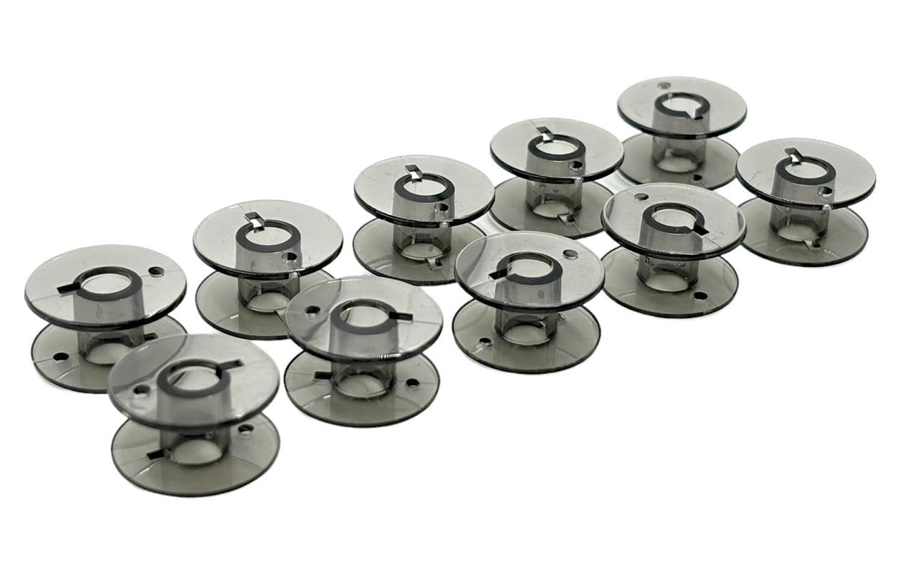 Zenith Pink+Black (10+10) Imported Plastic Bobbins for All Domestic Automatic and Manual Sewing Machines.Suitable for Models Like Singer, Usha Janome, Brother, Rajesh. — Amazon image 19