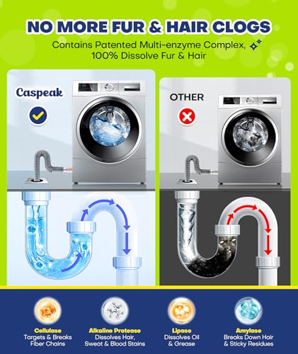 deep cleaning washing machine cleaner tablets no more odor amp pet fur washing machine cleaning tablets washer cleaner for he top front load septic safe 24 counts1 year supply