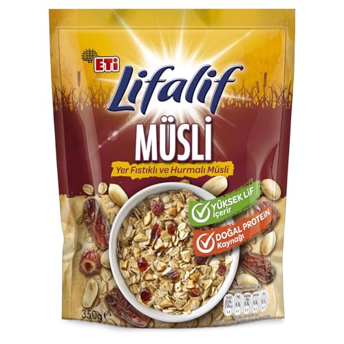 Yer Fıstıklı ve Hurmalı Müsli 350 g
