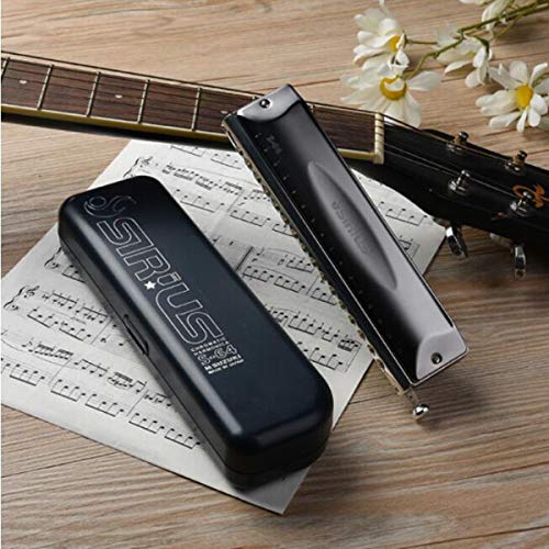 KMDSM Harmonica, Harmonica Chromatique, 16 trous C Étudiant adulte Harmonica Jouer professionnelle (Color : Silver) - Les Beatles, Paul McCartney, John Lennon, RIngo Starr, George Harrison KMDSM Harmonica, Harmonica Chromatique, 16 trous C Étudiant adulte Harmonica Jouer professionnelle (Color : Silver) – Image 6