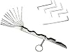 11-in-1 Pocket Jackknife Lock Pick Kit Includes 5 Torque Wrenches, Multitool Folding Lock Pick Set, Locksmith Tool Kit for Beginers and Pro Locksmiths…