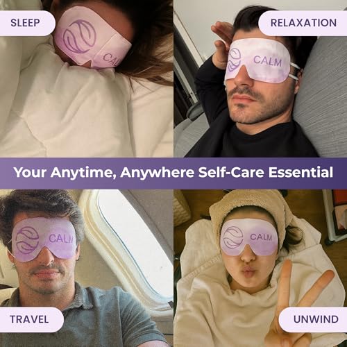 image for Body Restore Heated Eye Mask for Dry Eyes 5 Pack - Self Heating Warm C