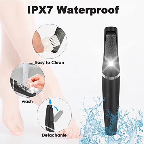 Electric Foot Callus Remover,Pedicure Tools Foot Care Kit, 2-Speed Adjustable Rechargeable Electric Foot File, Waterproof Foot Files Callus Remover For Remove Cracked Heels Calluses, Dead, Hard Skin #TOP4