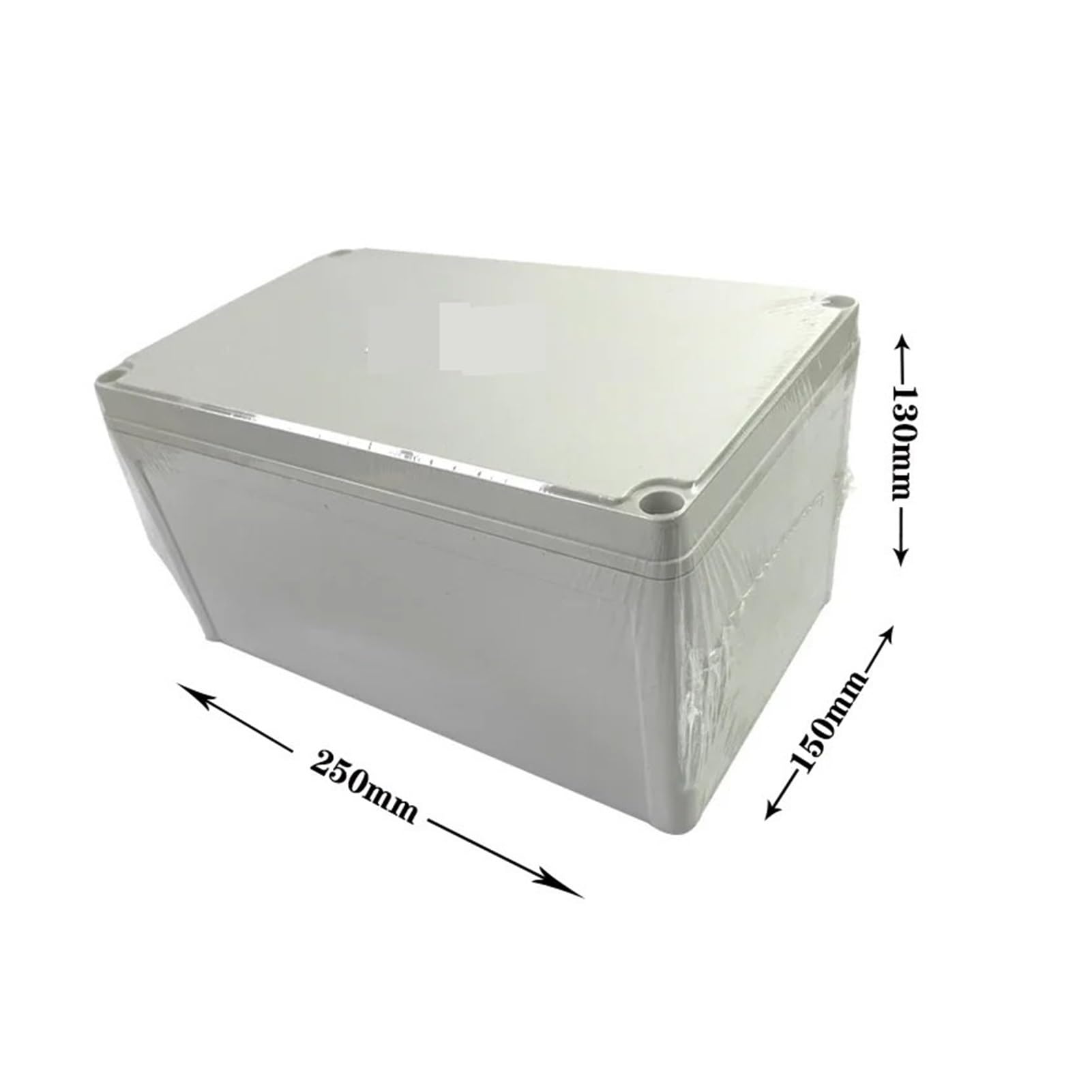 Caja de conexiones estanca Caja impermeable for exteriores de 250x150x130mm, caja de plástico, caja electrónica, caja de conexiones impermeable for electrónica