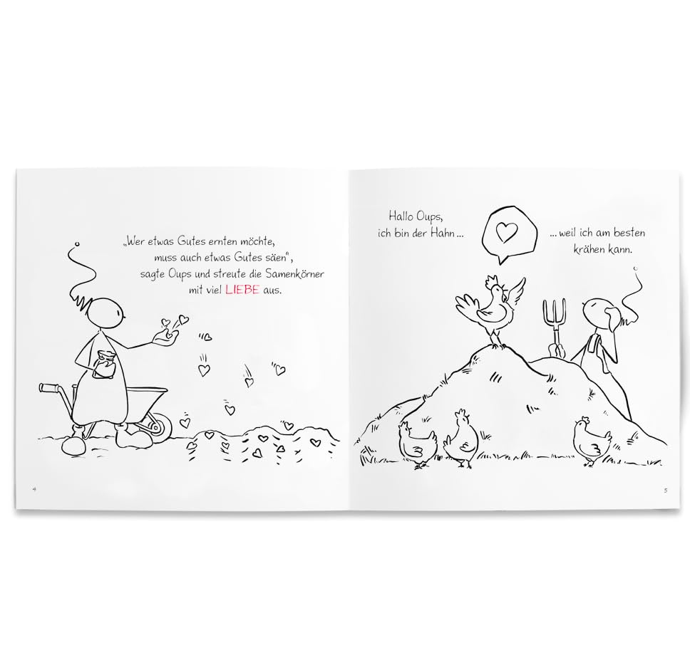 Oups - Malspaß mit Oups am Bauernhof: Malbuch