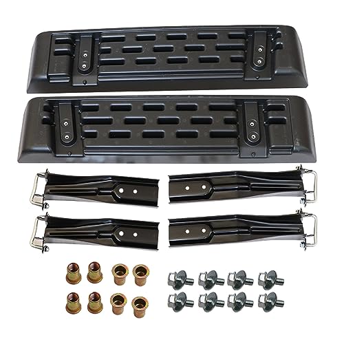 Par de estribos laterales para Jeep Wrangler 1997-2006 miniatura 2