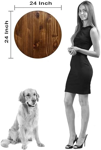 Miniatura 2 de Peacock Feather Wall Art for Living Room Large Round Wall Clock Decor 24 Inch Battery Operated White