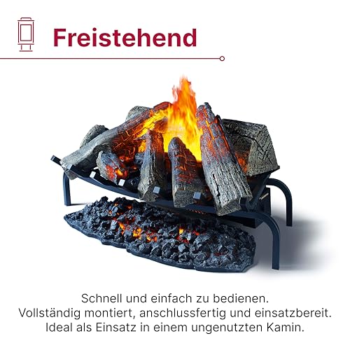 Feuer aus Wasser: Opti-myst® Kaminfeuereinsatz Silverton - 10