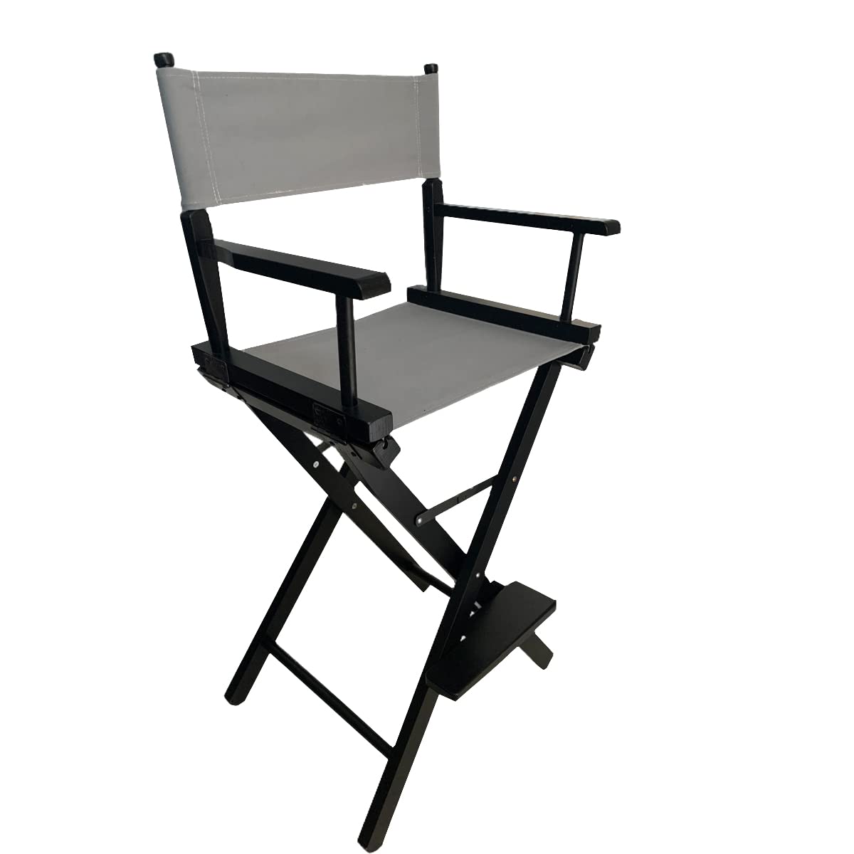 TBACW 2 Set (4pcs) Directors Chair Canvas Replacement Covers Kit for Directors Chairs,Movie Chair Replacement Canvas Seat and Back Oxford Cloth Cover for Home (Gray) - Image 4