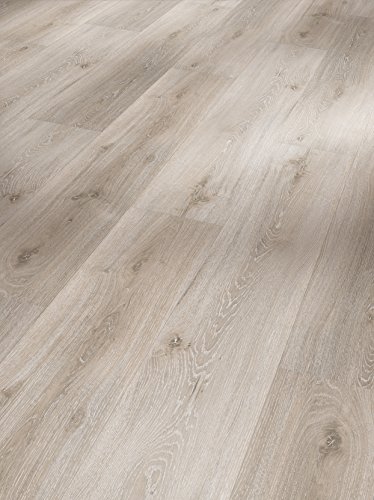 Parador Designboden Vinyl Classic 2030 Eiche Royal weiß gekälkt Gebürstete Struktur Landhausdiele