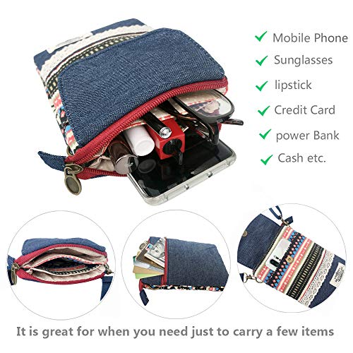 Image of Roomy Cell Phone Purse Wallet Small Crossbody Bags For Women teen girlsl