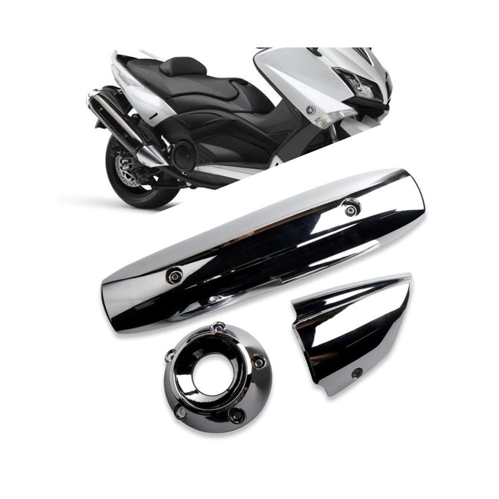 scudo termico scarico Per TMAX 530 TMAX530 Tmax530 2013-2016 Moto Silenziatore Di Scarico Protezione Della Protezione Della Copertura Del Silenziatore Di Scarico