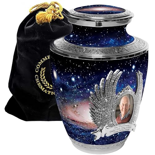 Image of Cosmic Galaxy Cremation Urns for Human Ashes Adult Female Urns for Ashes