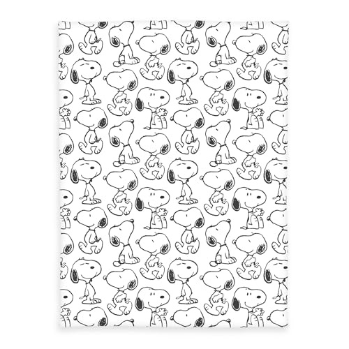 Herding Wellsoft-Decke Peanuts, 150 x 200 cm, Weiche Kuscheldecke, Polyester