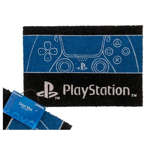 Out of the blue Felpudo Playstation Aprox. 60 x 40 cm con cabecera para Colgar