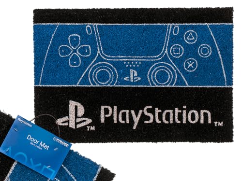 Out of the blue Fußmatte, Playstation, ca. 60 x 40 cm, mit Headercard zum Aufhängen
