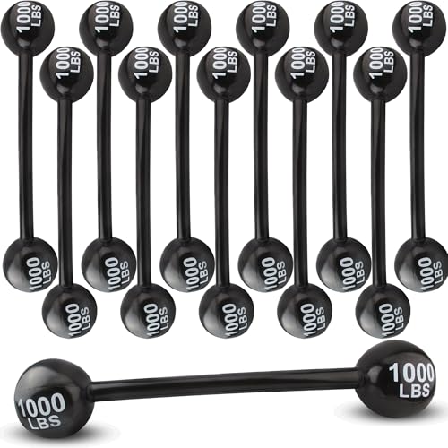 6 Pack Inflatable Dumbbell Props