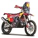 Produktbild Bburago GASGAS RX450F Dakar Rally 2023 - Red Bull Racing Motorrad Maßstab 1:18 Druckguss Nachbildung Modell - Authentisches Offroad-Bike-Sammelstück für Kinder ab 3 Jahren