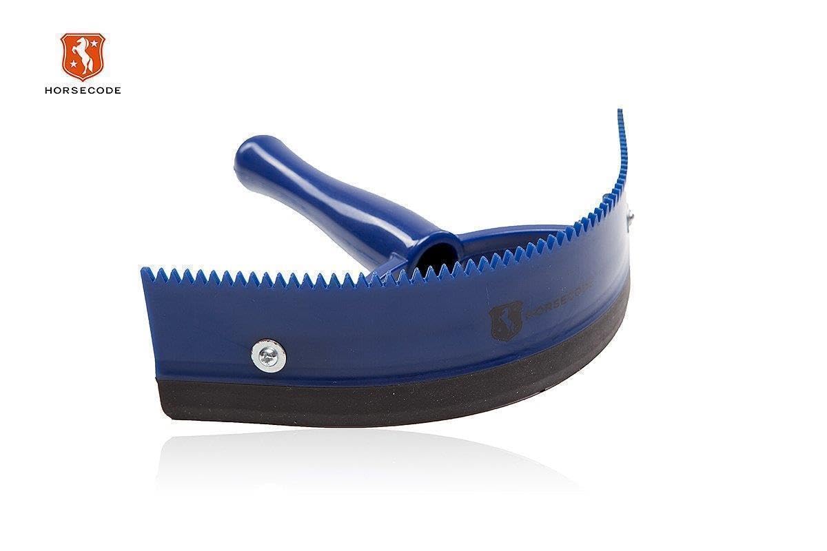 Shinning Star N: 10-teiliges Pferdebürsten-Set mit Putztasche in Blau für unisex Pferdebesitzer