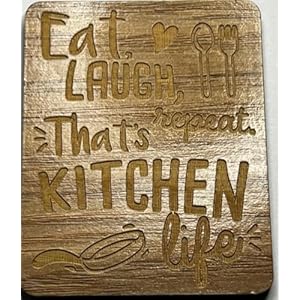 Woodenmagnetsforrefrigeratorandkitchendecorbeautifulsetof4magnetscharmingrusticadditiontoanyhomeorofficefridgewithnicefinishesandheartwarmingandfunnymessages  Urban Country Home Decor Wooden magnets for refrigerator and kitchen decor beautiful set of 4 magnets charming rustic addition to any home or office fridge with nice finishes and heartwarming and funny messages  urban country home decor