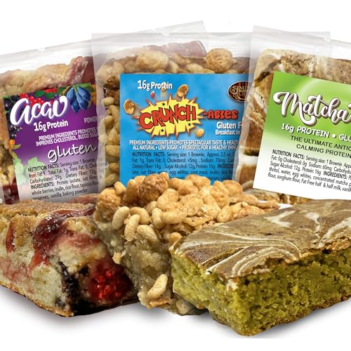 Premium High Protein Low Calorie Gluten Free Brownie Bar miniatura 1