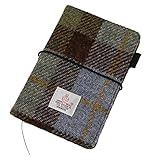 Materials: The front is made of Harris tweed. Harris tweed pattern is very special, each bullet journal cover is a different pattern, with a random charm of your own. That's what makes Harris tweed unique.