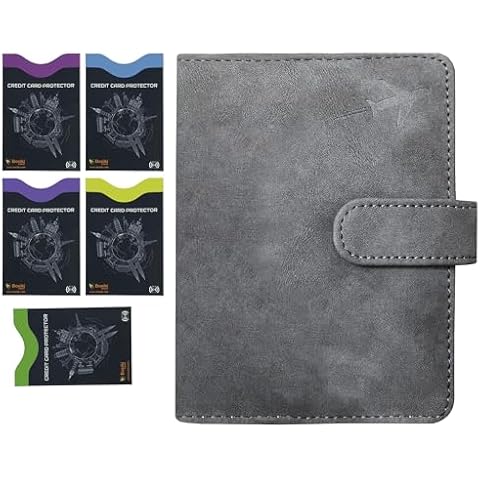 Boxiki Travel RFID Passport Holder Cover