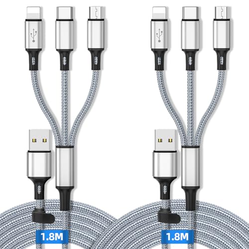 2本 USB - USB Cコイルケーブル 3A/15W 高速充電1~4フィート Amazon.