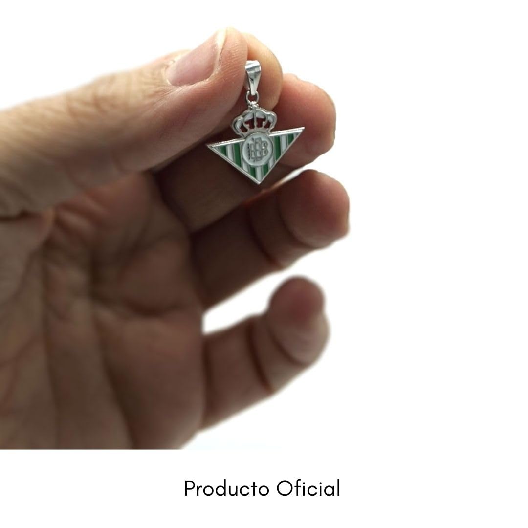 Colgante Oficial plata escudo Real Betis esmaltado