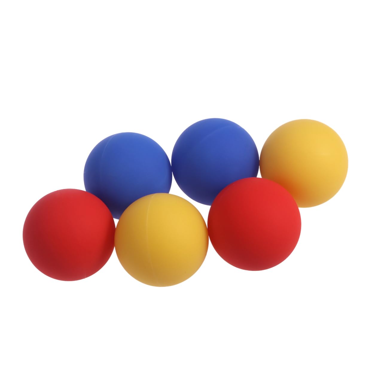 PartyKindom Lot de 10 Balles de Massage en Silicone, Balle de Fascia Portable, Soulage les Nœuds Musculaires Points de Déclenchement pour Pieds et Dos Couleur Aléatoire