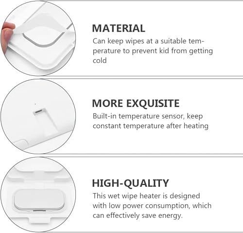Cam2-Kids Baby Wipe Warmer, Baby Wet Wipes Dispenser, Usb Infant Wet Wipes Warmer (White) #TOP3