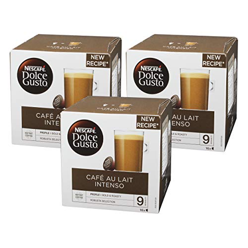 Nescafé Dolce Gusto Café au lait Intenso - Café con leche (48 cápsulas)