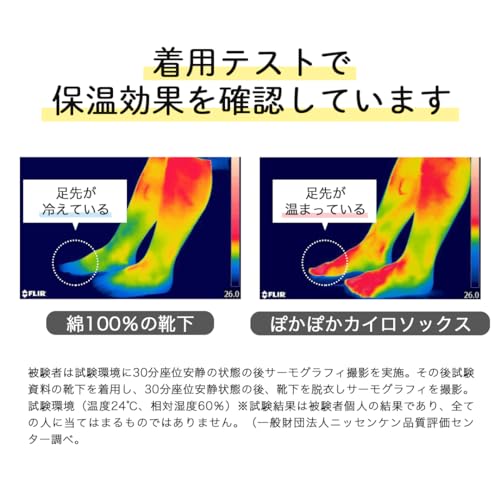 カイロソックス 靴下 ソックス の商品画像 5