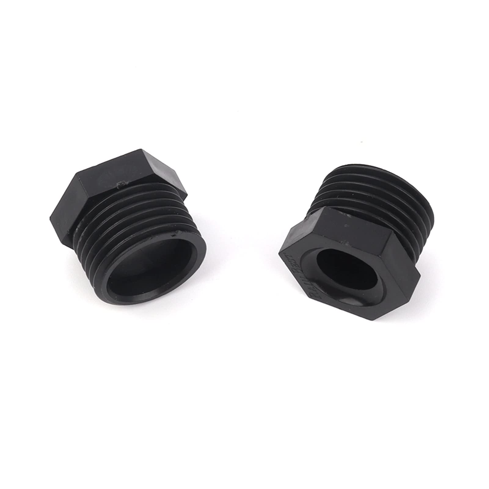 System nawadniania zraszaczy ogrodowych 1-100 sztuk 1/2 cala gwint zewnętrzny ogród dyszy rozpylający czarny plastikowy dysza gazon dysza nawadniająca (Color : 100pcs)