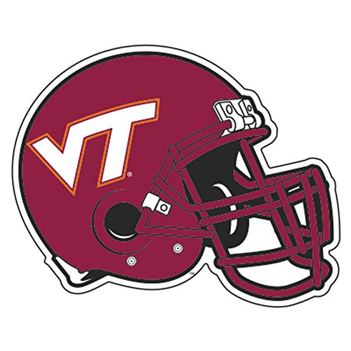Imán Virginia Tech casco 3 pulgadas miniatura 1