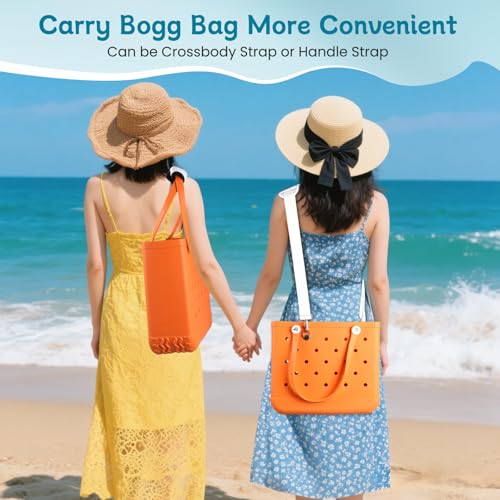 Strap Wrap for Bogg Bag Accessories - Adjustable Crossbody Shoulder Long Straps for Beach Rubber Tote Bogg Bag2