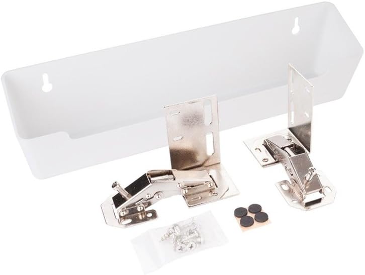 Hardware Resources TO11-R Wide Sink Tipout Tray Pack, White