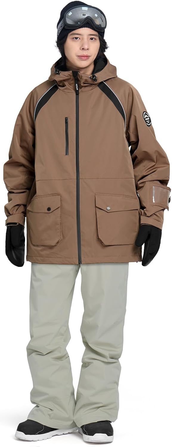 [新品] アクレイス スキーウェア メンズ 上下セット サイズ: 2XL ACTLEIS（アクレイス） スノーボードウェア スキーウェア メンズ 上下