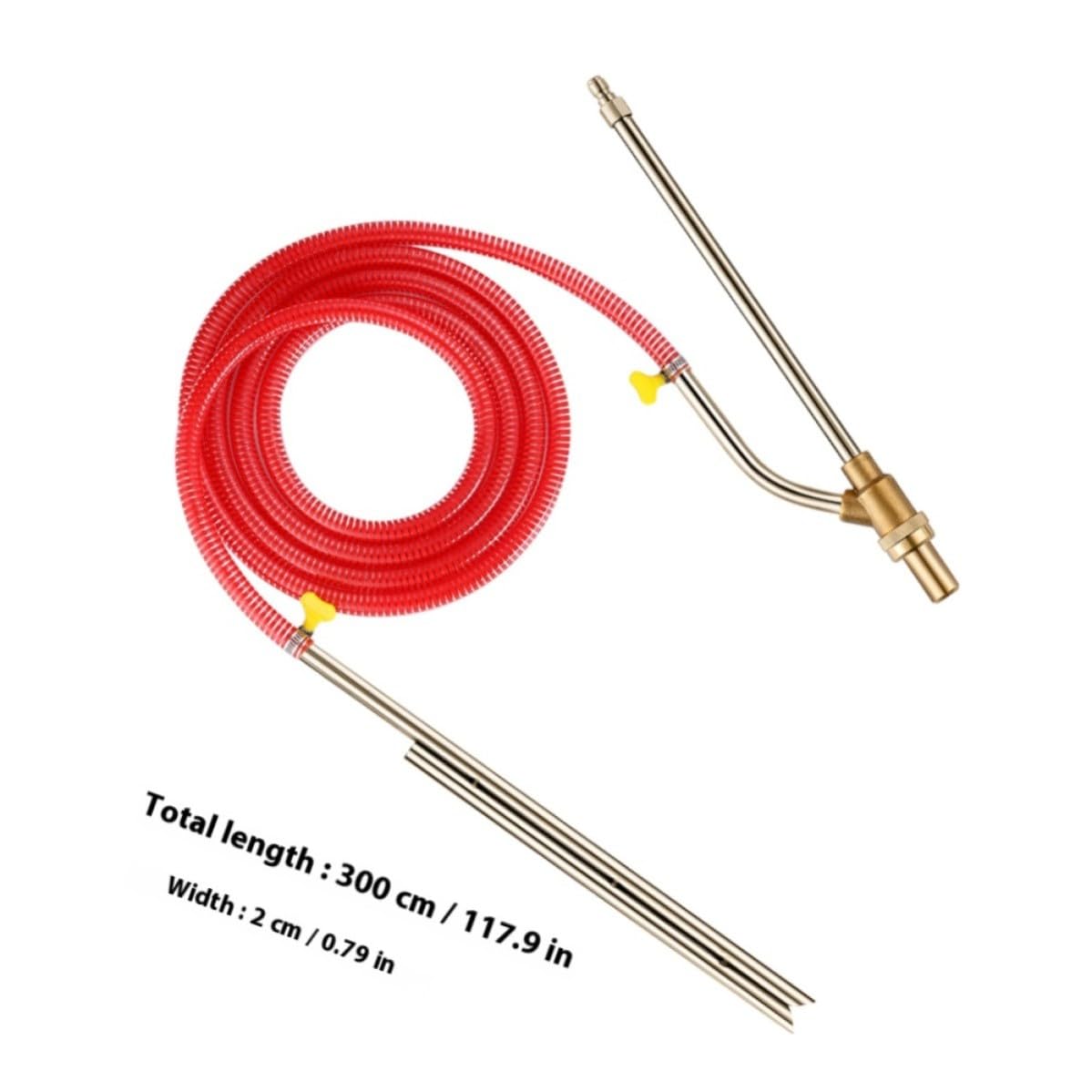 Sandstrahlwerkzeug mit 1/4 Adapter für Rost und Farbentfernung