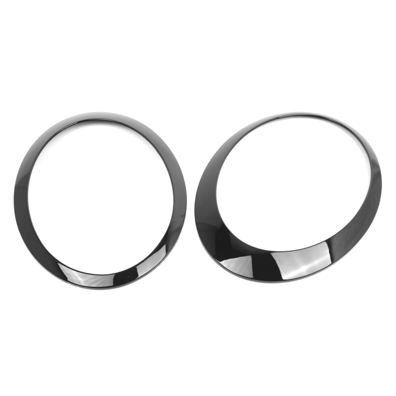 Scheinwerfer-Zierring, schwarz, Ersatz für Mini Cooper One R50 R52 R53 2001–2006, 1 Paar OEM 63126917835 63126917836