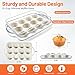 2Pack Silicone Muffin Pan for Baking with Metal Reinforced Frame, 12 Cup Regular Size Cupcake Pan, BPA Free Silicone Muffin Tray, Cupcake Baking Pan Molds for Oven Dishwasher Safe