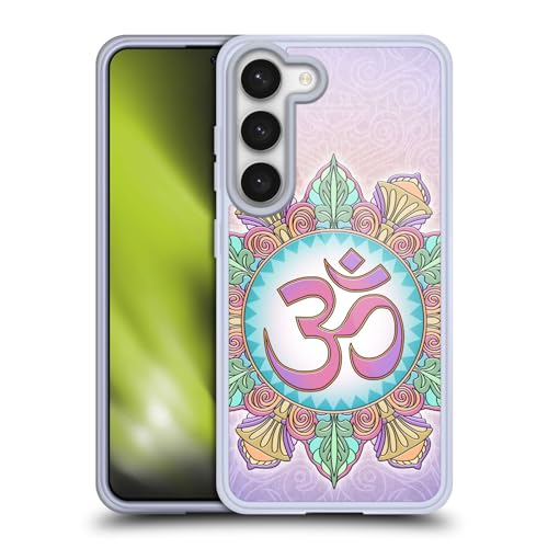 Funda Samsung S23 5G antideslizante de gel suave flexible con mandala resistente